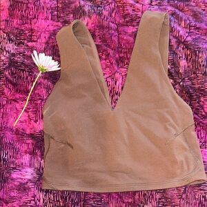 Fp Movement deep V yoga bra cami
